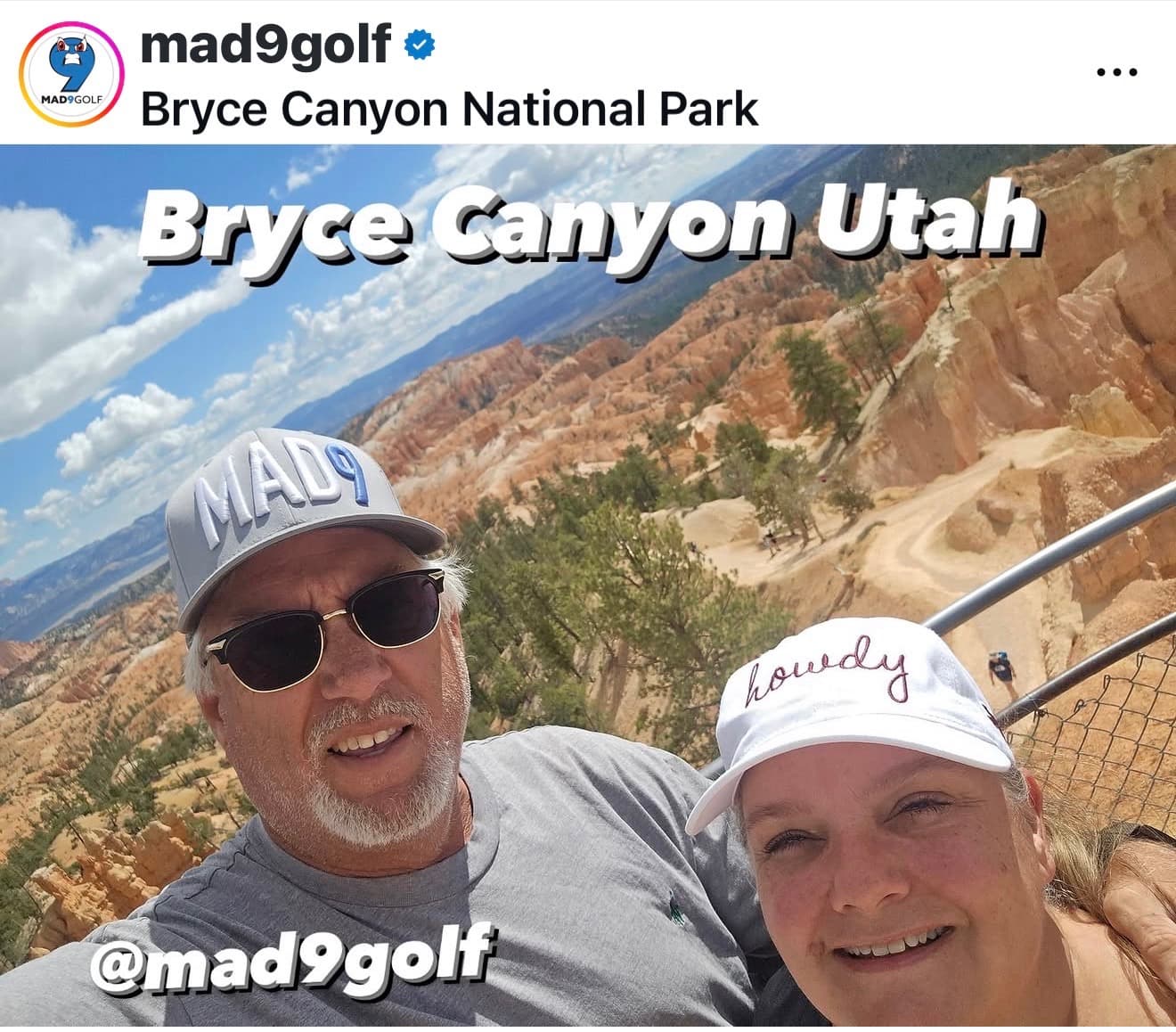 MAD9 tribe member on course
